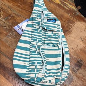 NWT Kavu Rope Bag-Skyline Ikat